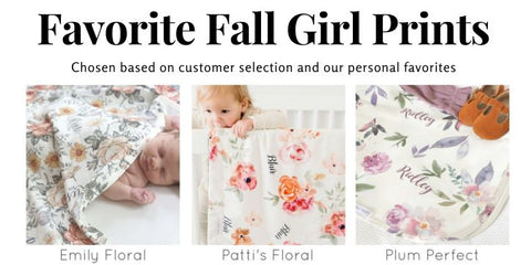 fall girl prints emily floral patti floral and perfect plum